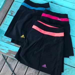 Set of 3 Adidas Climalite Skorts